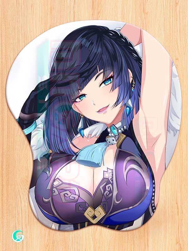 Yelan 3D Mouse pad with Gel Wrist rest